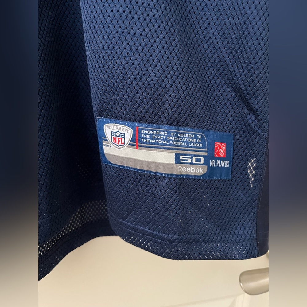 NFL Reebox On Field San Diego Chargers #21 Tomlinson Football Jersey Size 50 XXL - Picture 5 of 10